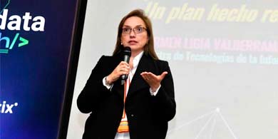 La ministra TIC compartió la ruta de conectividad y transformación digital en Embdata