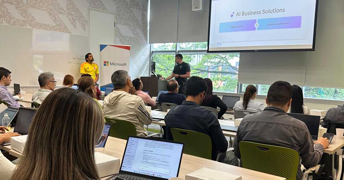 Encuentro organizado por LOL: Agentes inteligentes y datos seguros con Microsoft