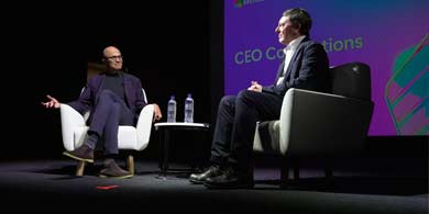 Satya Nadella, CEO de Microsoft, destac en Colombia el potencial de la IA