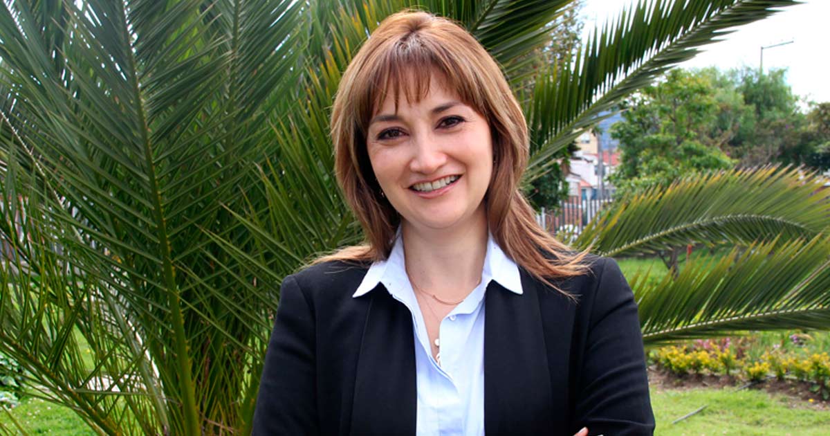 Mónica Hernández, directora de la Fundación Telefónica Movistar Colombia